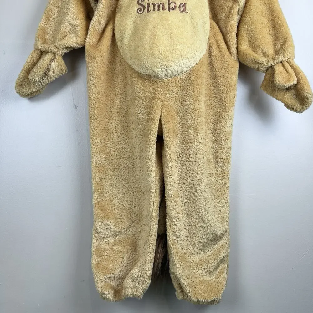 Simba Lion King Disney Kids Childs Jumpsuit Costume Halloween - XS Extra Small - Picture 4 of 13